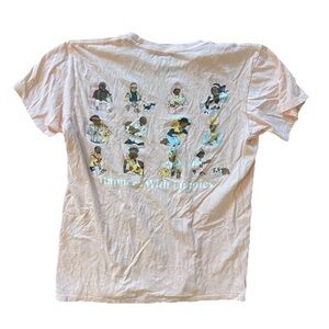 Dog Limited Rappers With Puppies Pink T-Shirt Size Medium